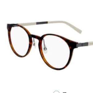 FLEXON EP8006 Unisex Eyeglasses Frames RXable Case 020 Gray NWT